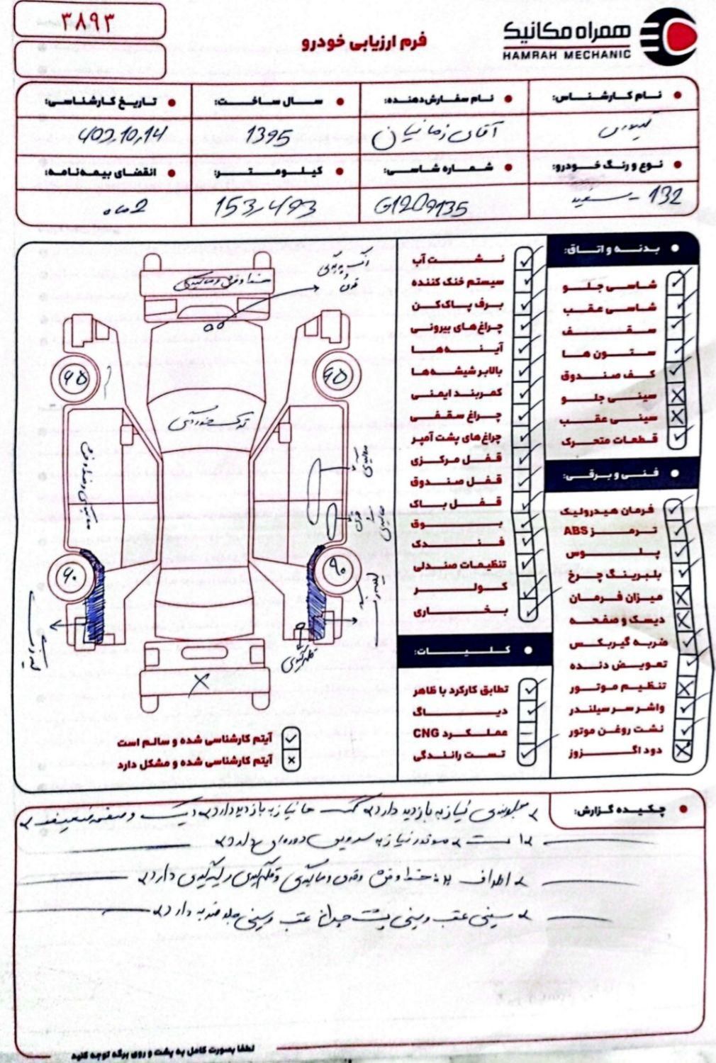 پراید 132 SE - 1395