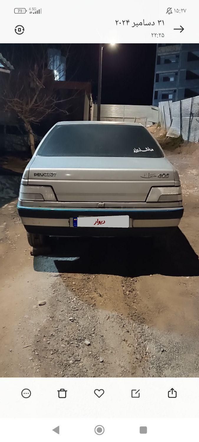 پژو 405 بنزینی GLX - TU5 - 1388