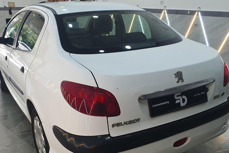 پژو ۲۰۶ صندوق دار v8 - 1390