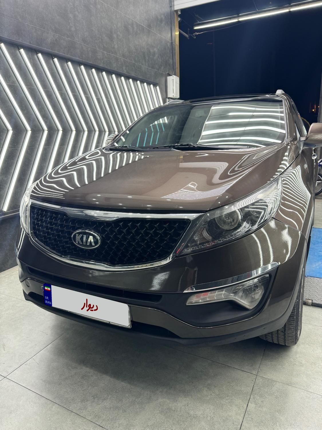 کیا اسپورتیج 4 سیلندر فول 2400cc - 2014