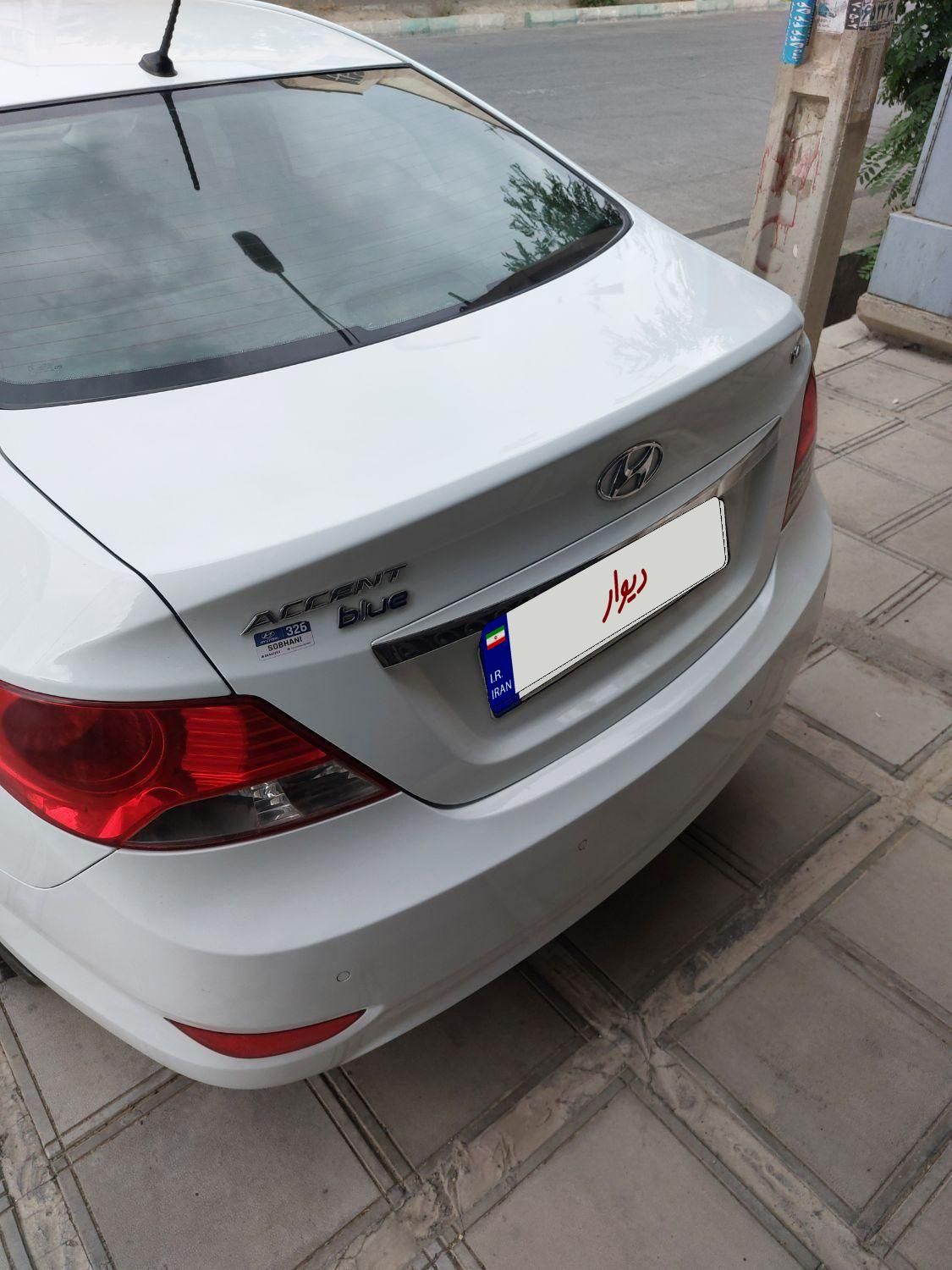 هیوندای اکسنت 1.6 لیتر بلو - 2015