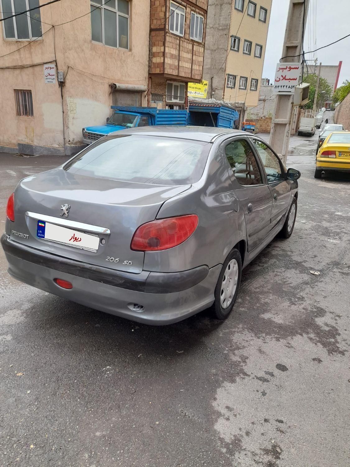 پژو ۲۰۶ صندوق دار v2 - 1389