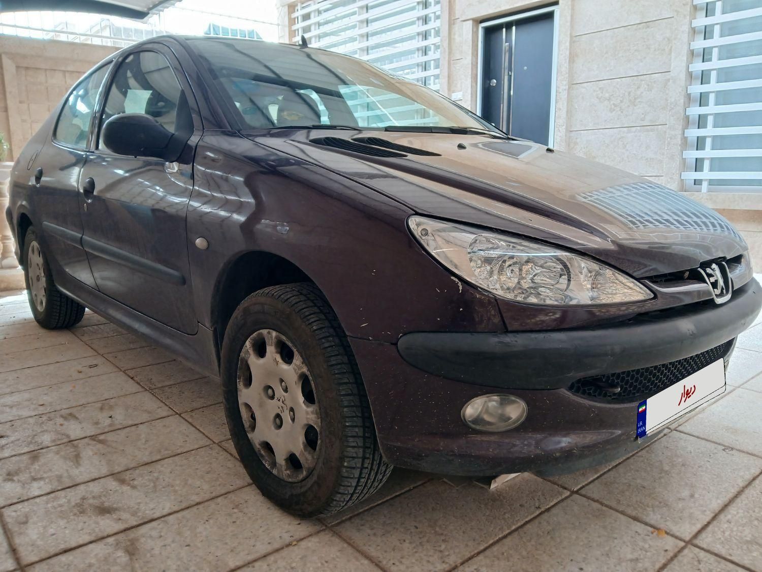 پژو ۲۰۶ صندوق دار v8 - 1391
