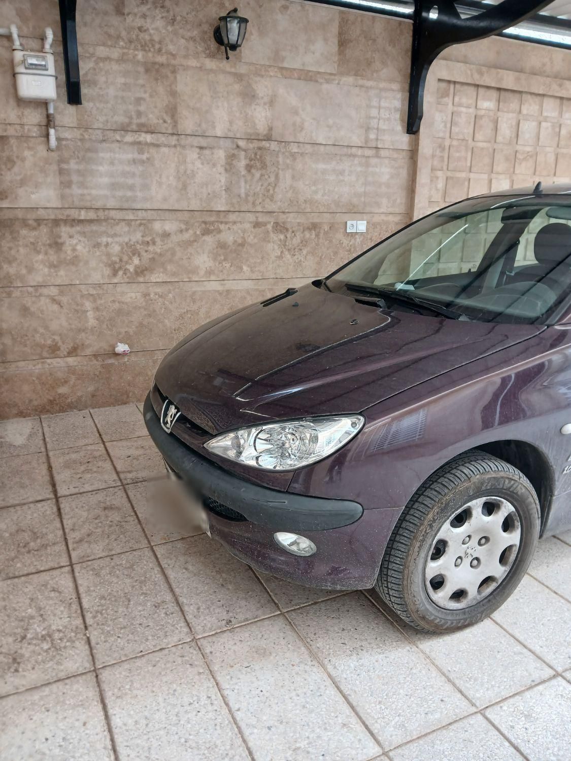 پژو ۲۰۶ صندوق دار v8 - 1391