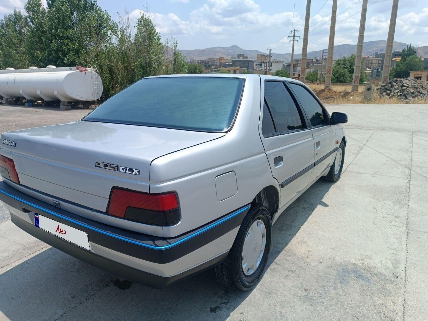 پژو 405 GLX - دوگانه سوز - 1386
