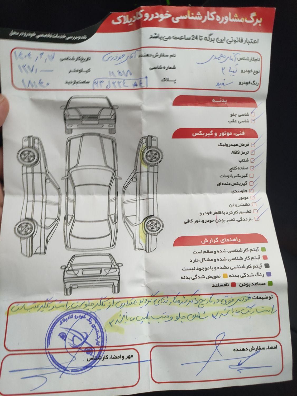 تیبا 2 EX رینگ آلومینیومی - 1397