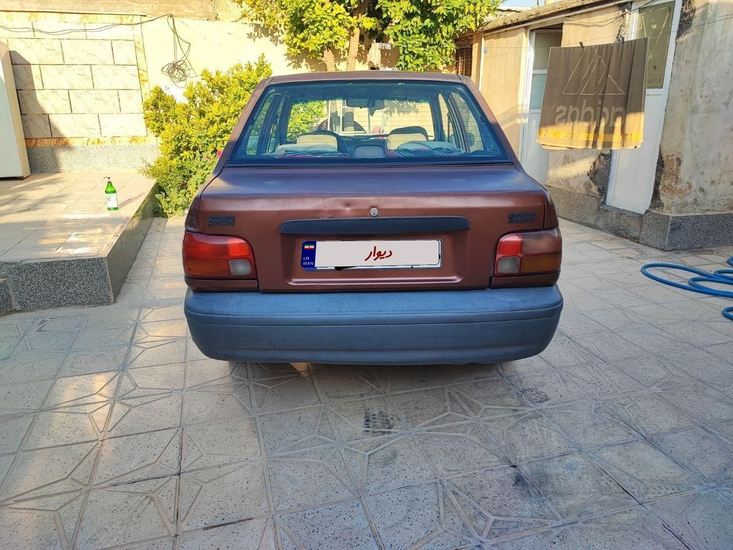 پراید صبا بنزینی - 1386