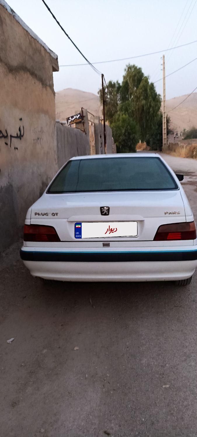 پژو پارس دوگانه سوز - 1386
