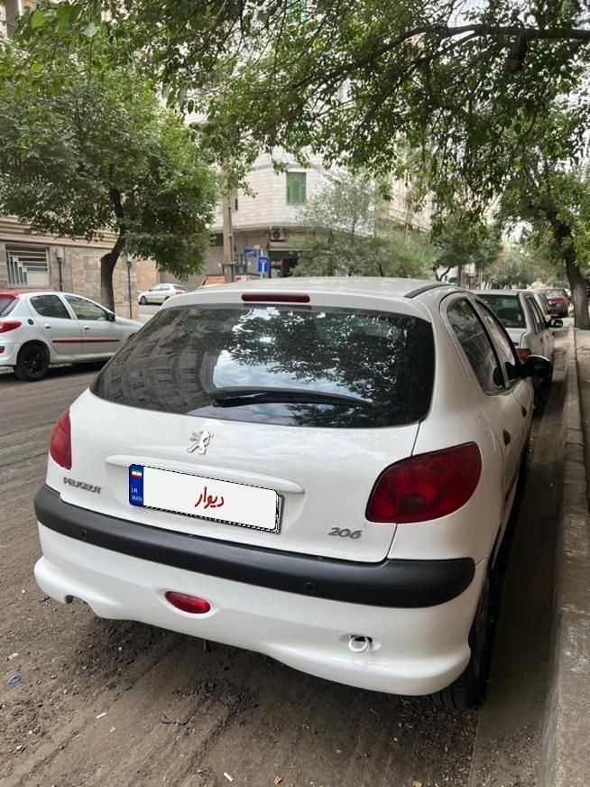 پژو 206 تیپ 5 - 1396