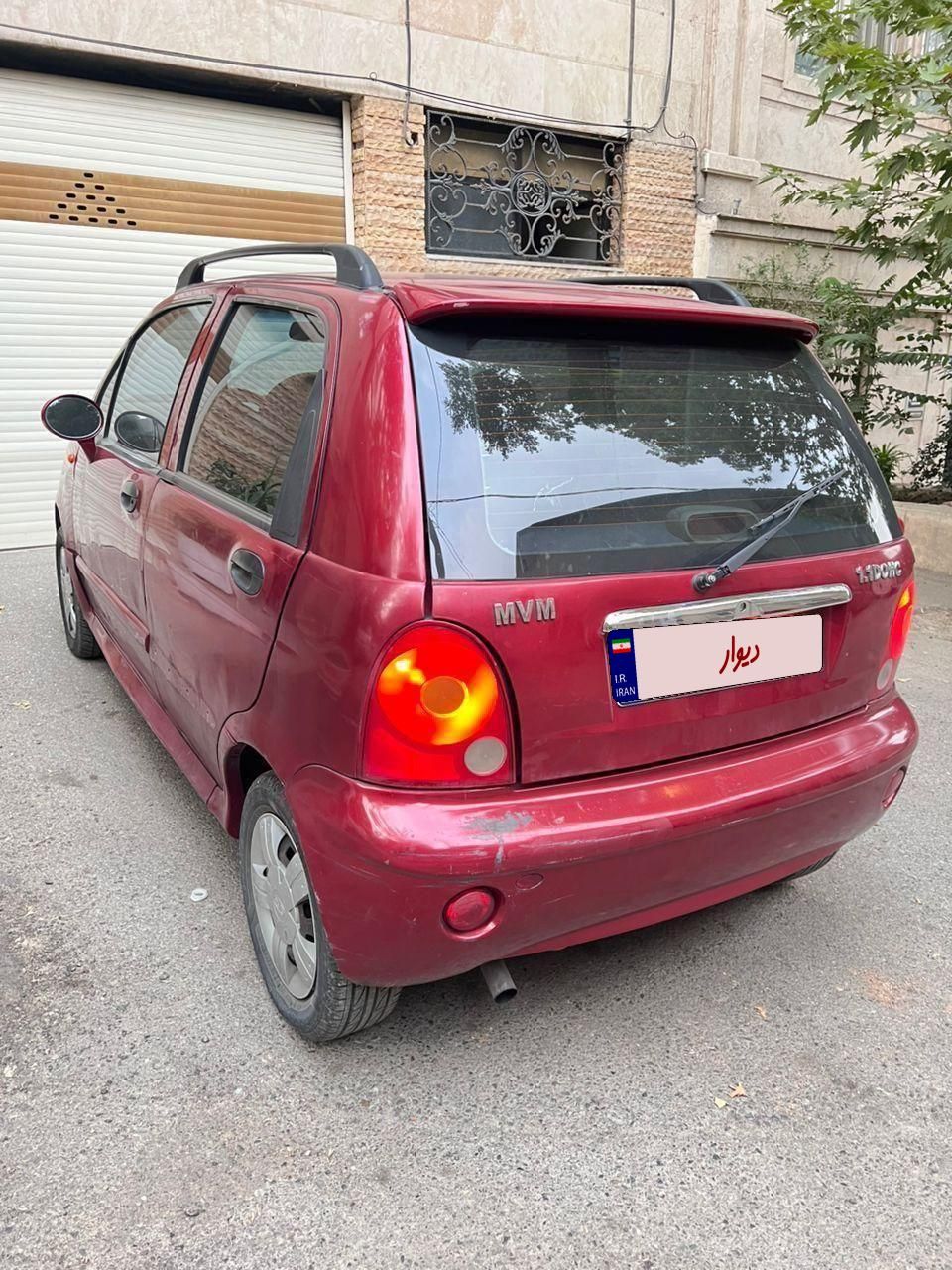 ام وی ام 110 چهار سیلندر دنده ای - 1391