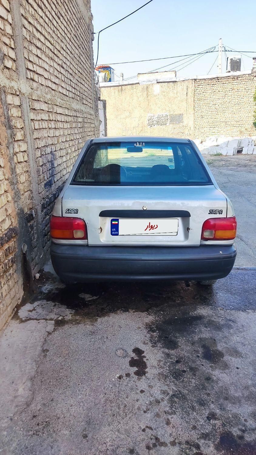 پراید صبا بنزینی - 1386