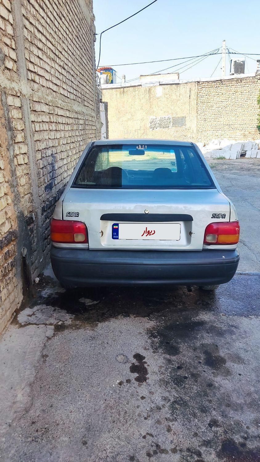 پراید صبا بنزینی - 1386