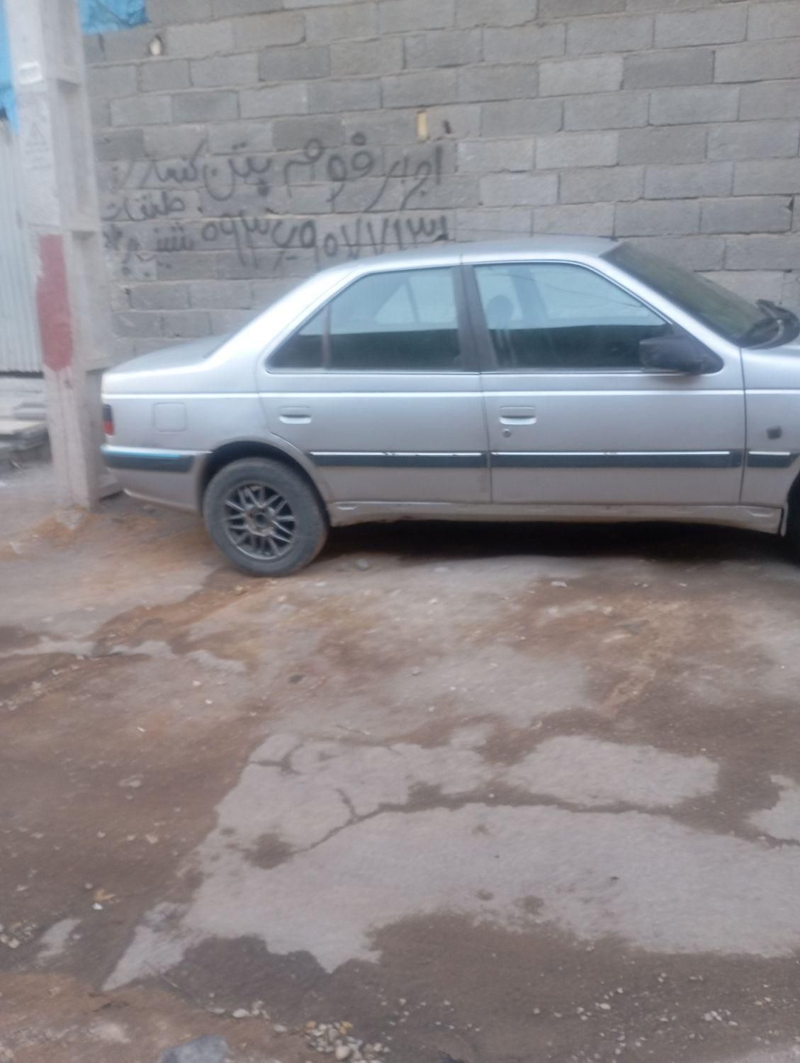 پژو پارس دوگانه سوز - 1386