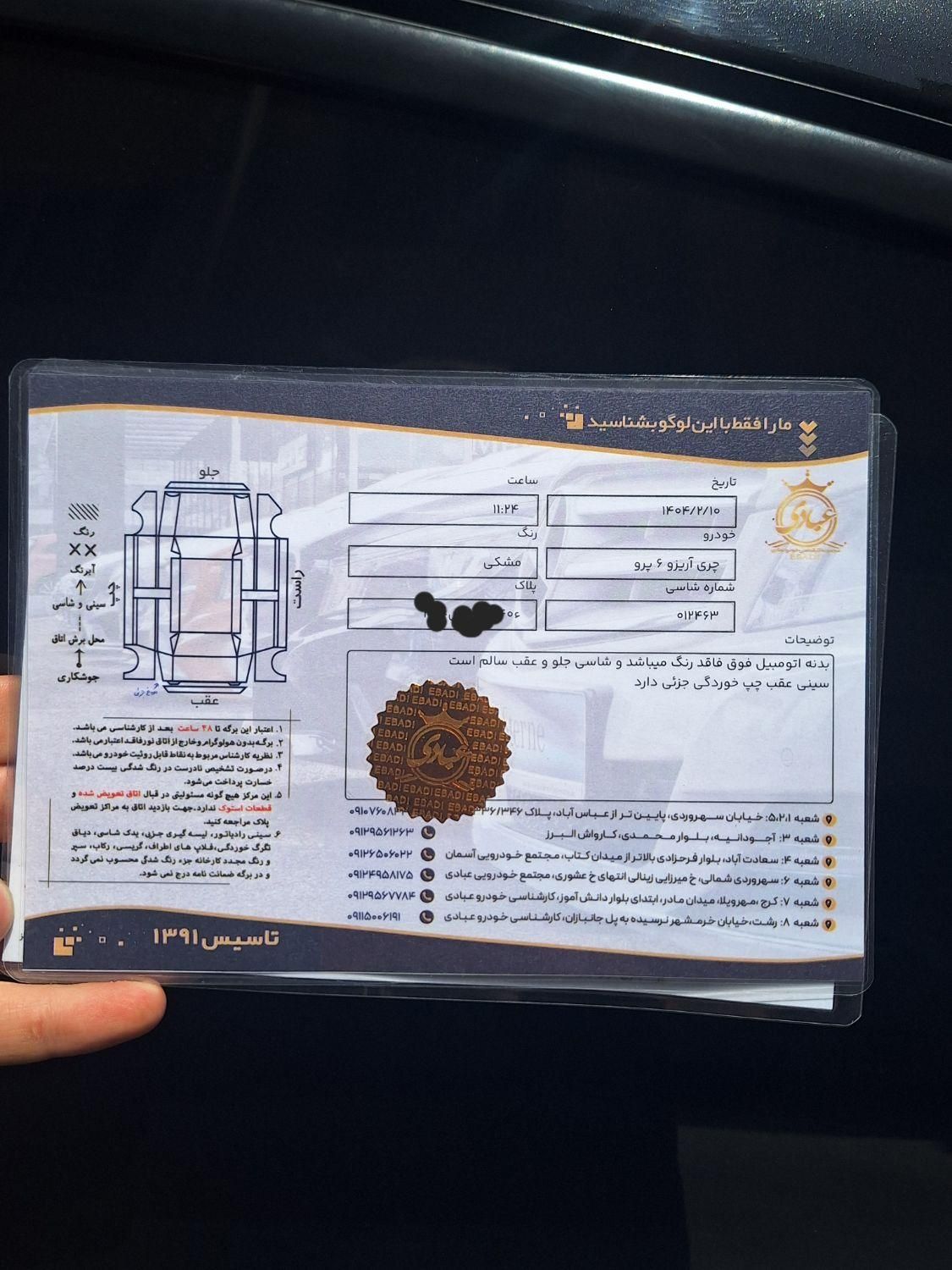 فونیکس آریزو 6 پرو اتوماتیک - 1402