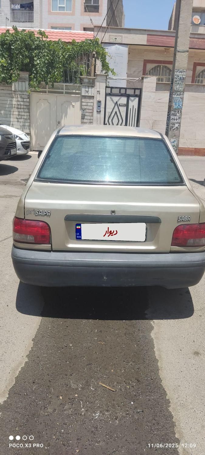 پراید صبا بنزینی - 1385