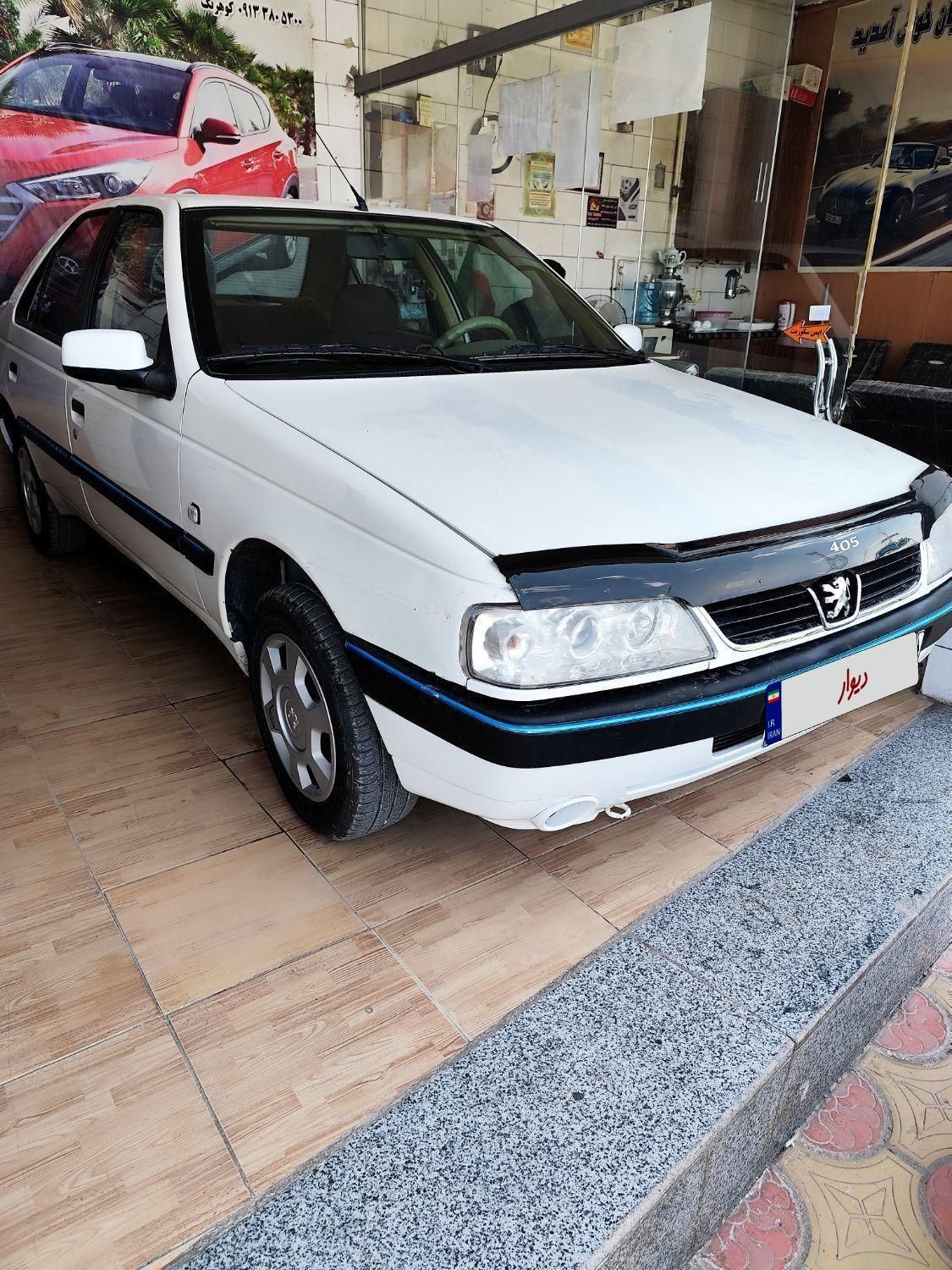پژو 405 SLX بنزینی  XU7 - 1388