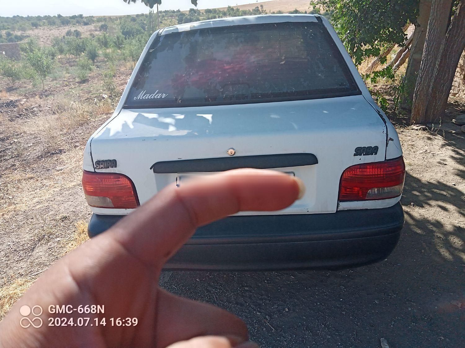 پراید صبا بنزینی - 1379