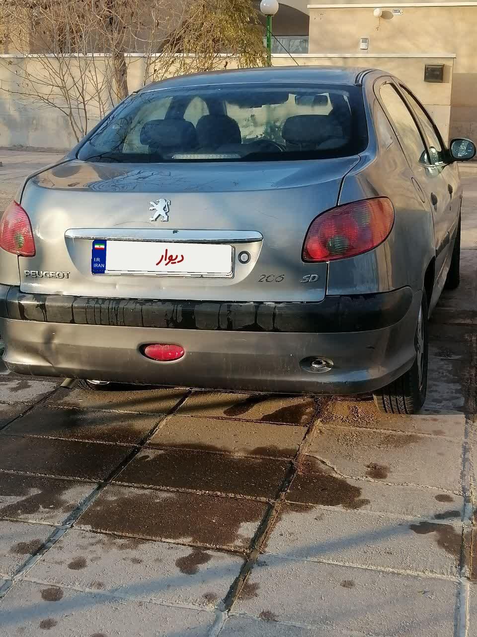 پژو ۲۰۶ صندوق دار v9 - 1387
