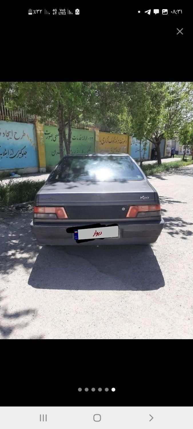 پژو روآ دوگانه سوز - 1387