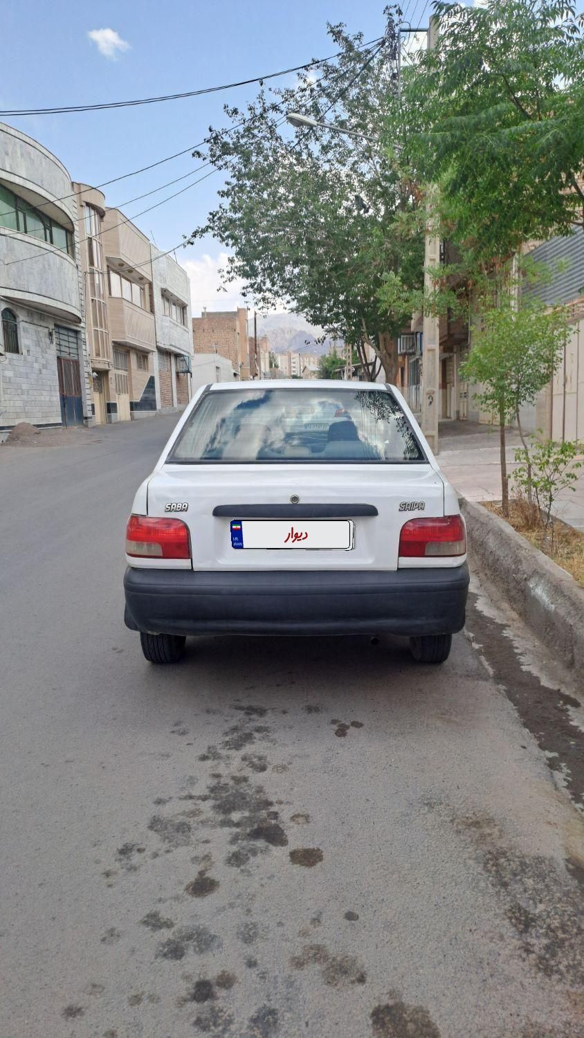پراید صبا بنزینی - 1387