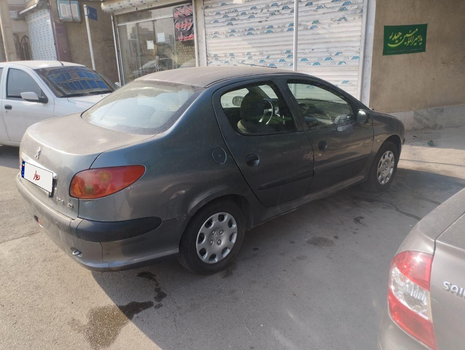 پژو ۲۰۶ صندوق دار v8 - 1393
