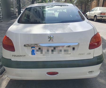 پژو ۲۰۶ صندوق دار v8 - 1387