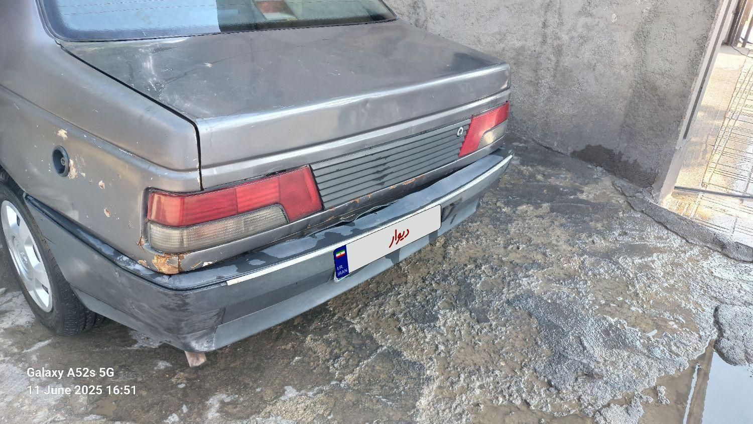 پژو روآ دوگانه سوز - 1386