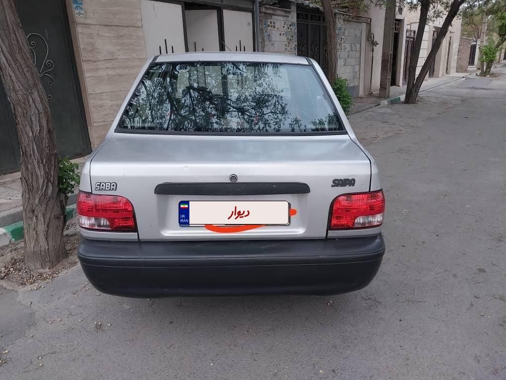 پراید صبا بنزینی - 1387