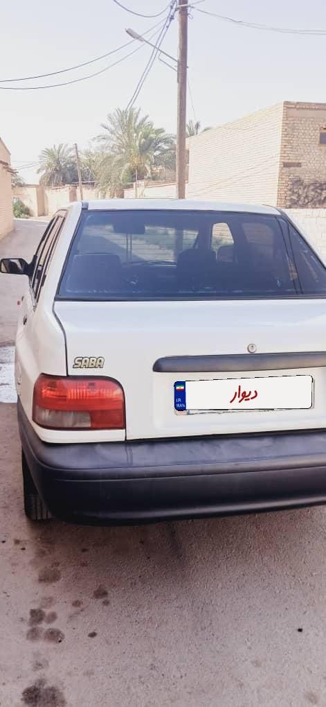 پراید صبا بنزینی - 1386