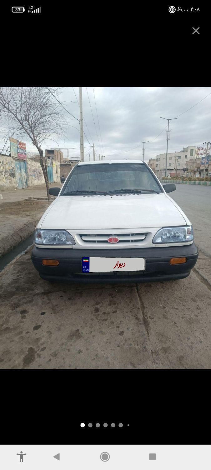 پراید صبا بنزینی - 1386