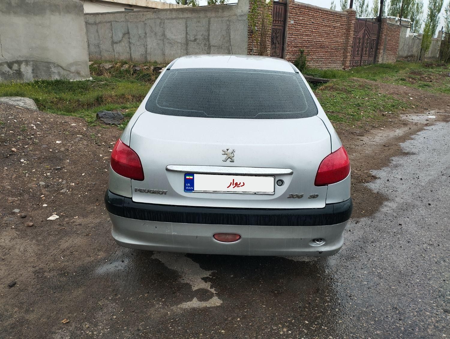 پژو ۲۰۶ صندوق دار v20 - 1389