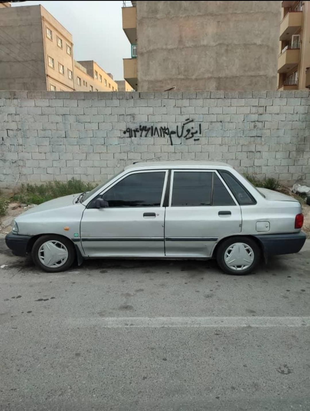 پراید صبا بنزینی - 1386