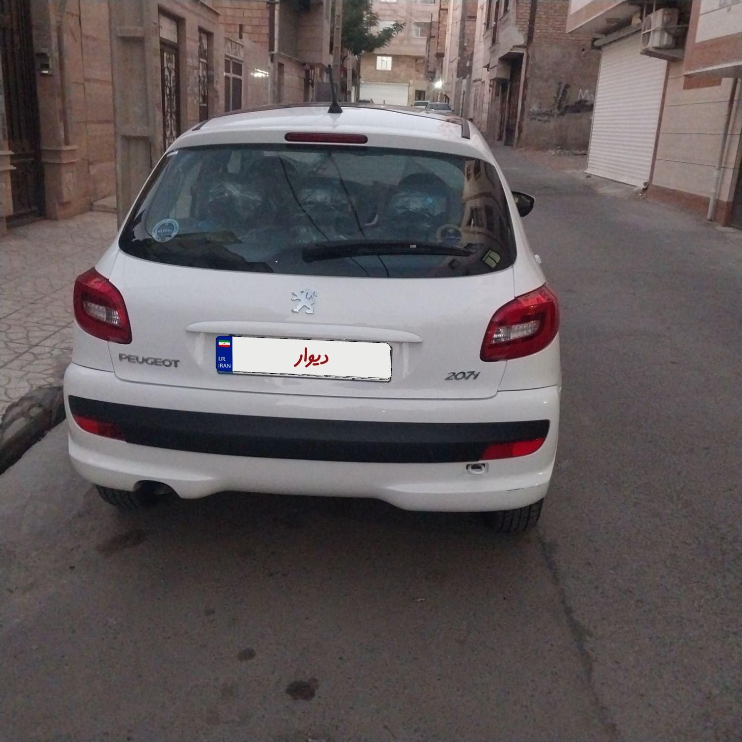 پژو 207 اتوماتیک TU5P - 1404