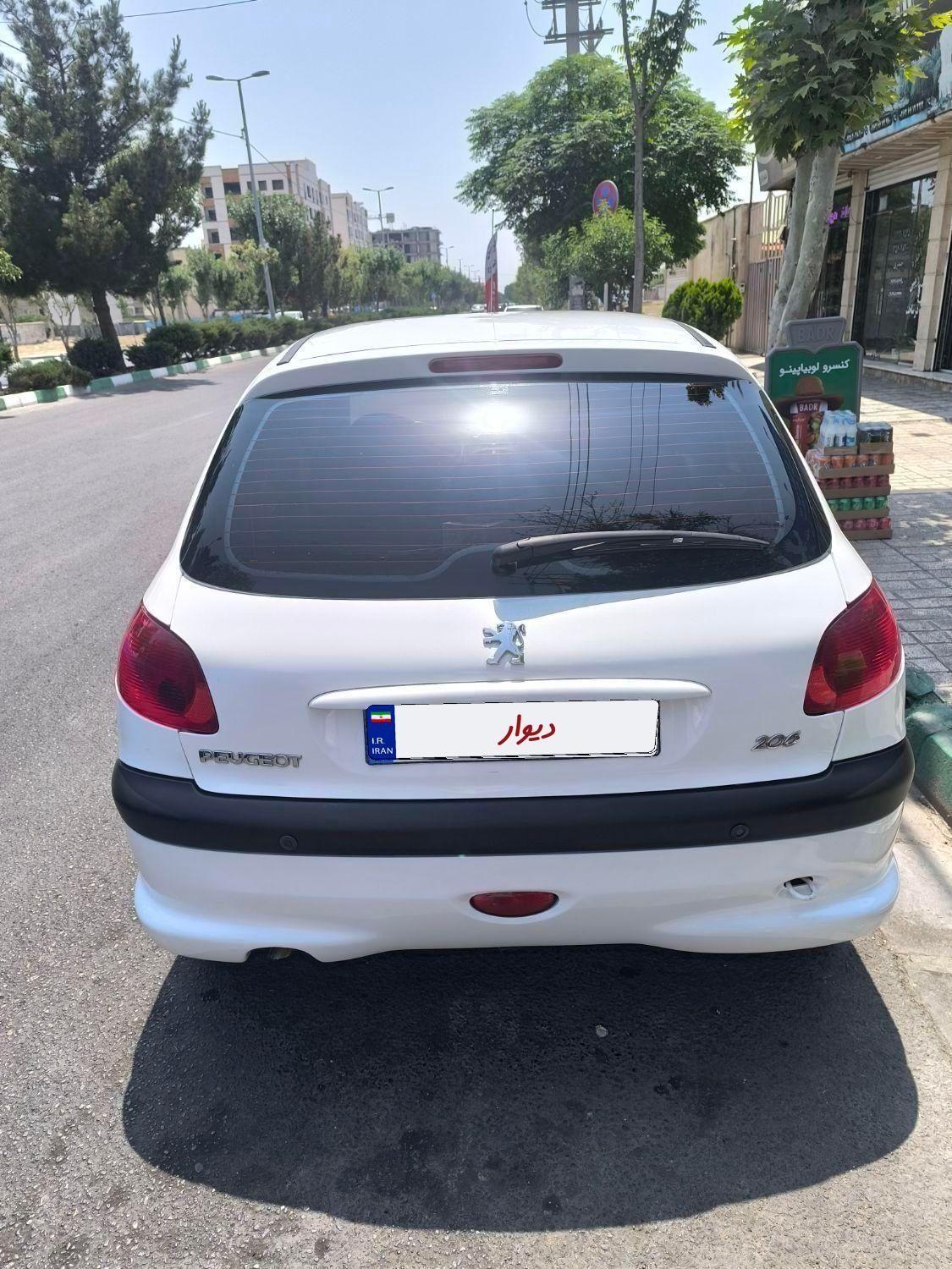 پژو 206 تیپ 3 - 1397
