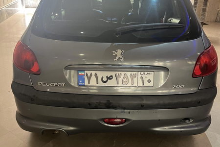 پژو 206 تیپ 3 - 1385