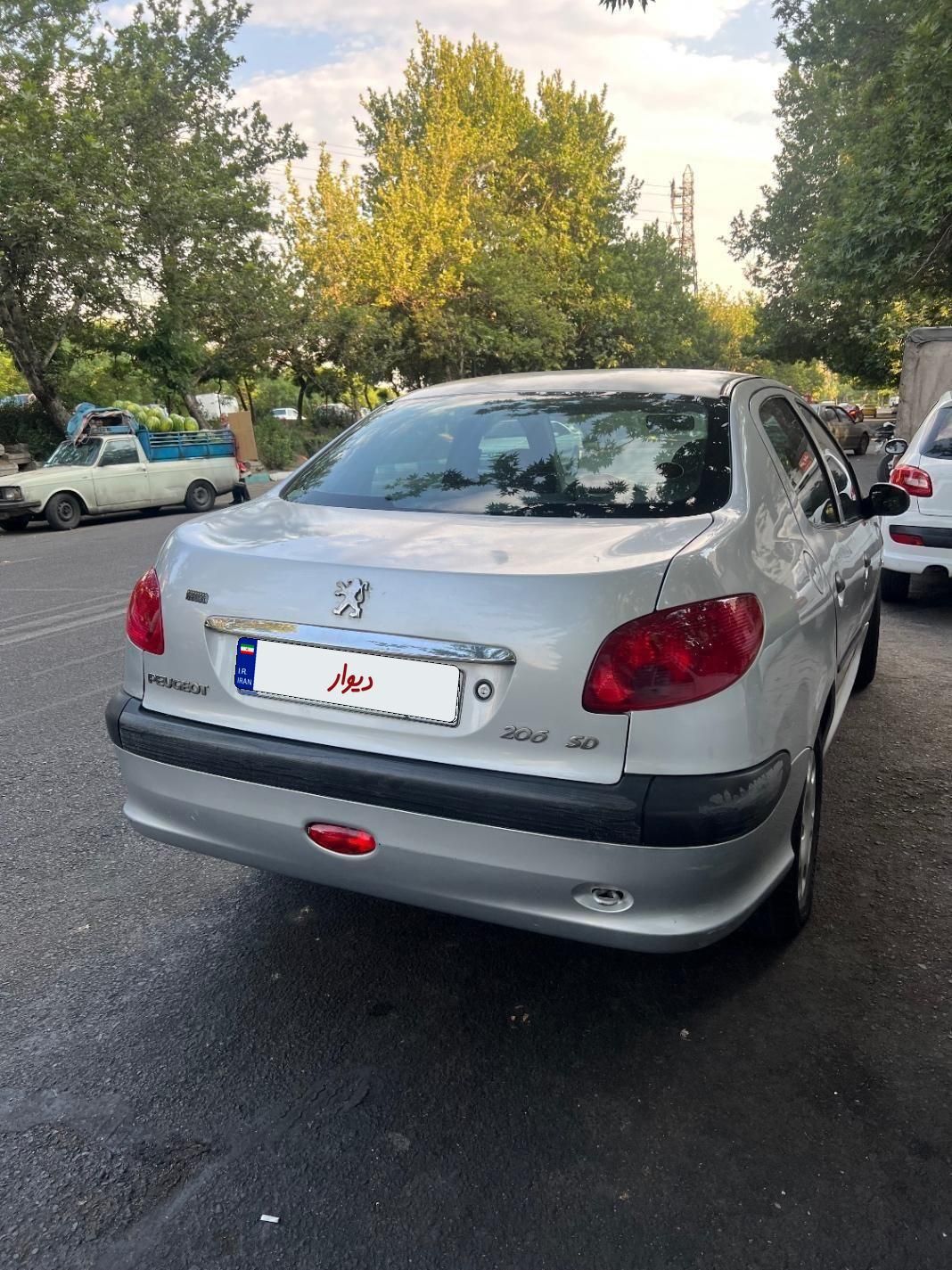 پژو ۲۰۶ صندوق دار v20 - 1389