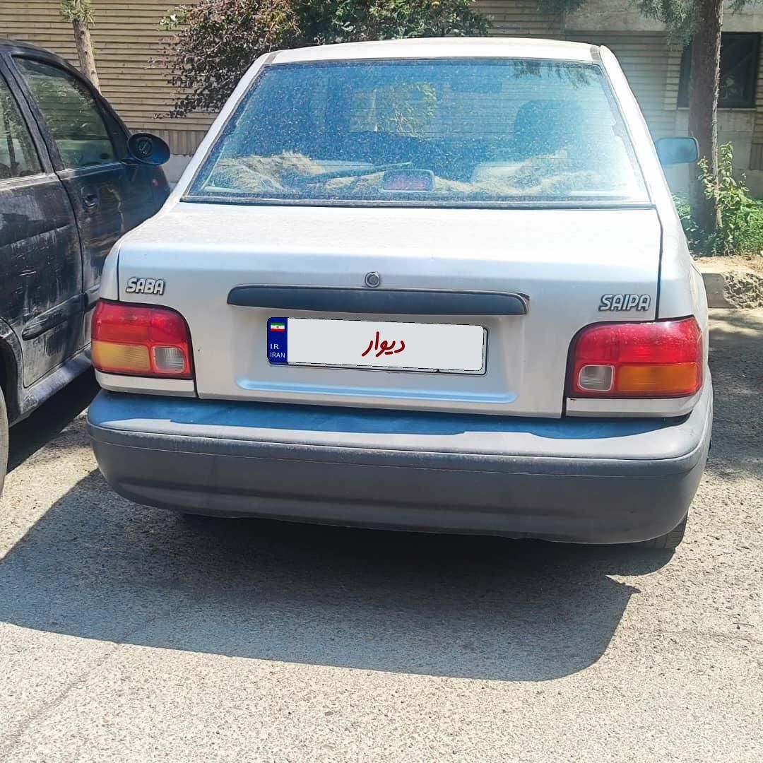 پراید صبا بنزینی - 1387
