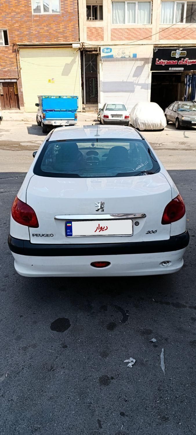 پژو ۲۰۶ صندوق دار v1 - 1387