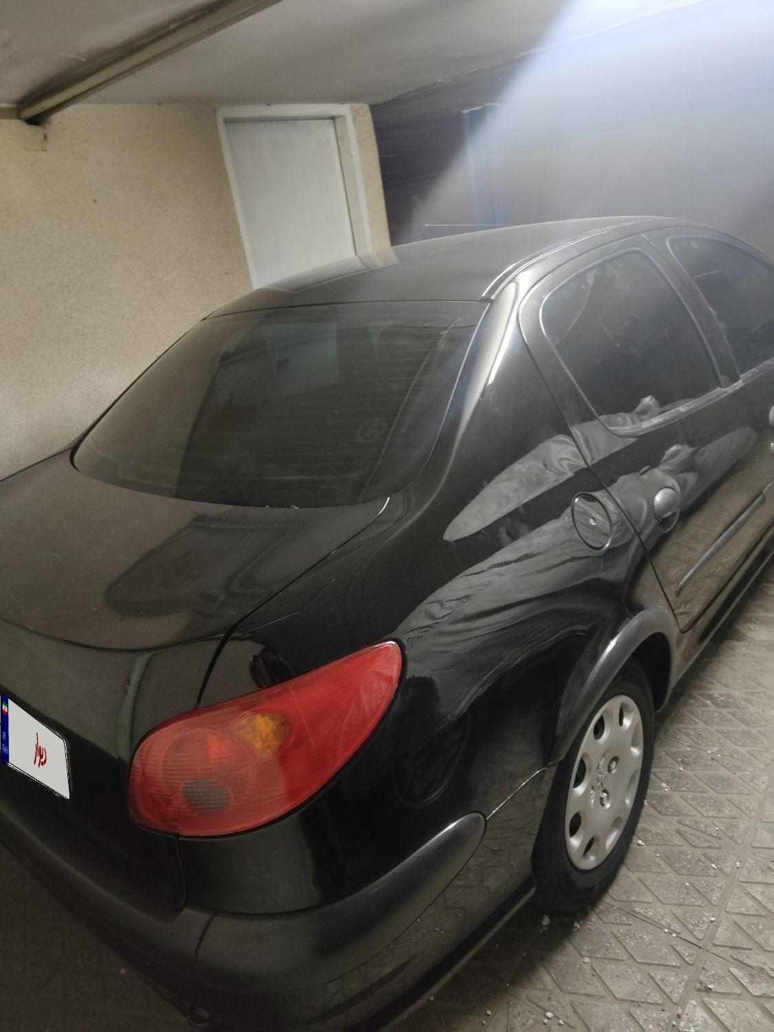پژو ۲۰۶ صندوق دار v20 - 1388