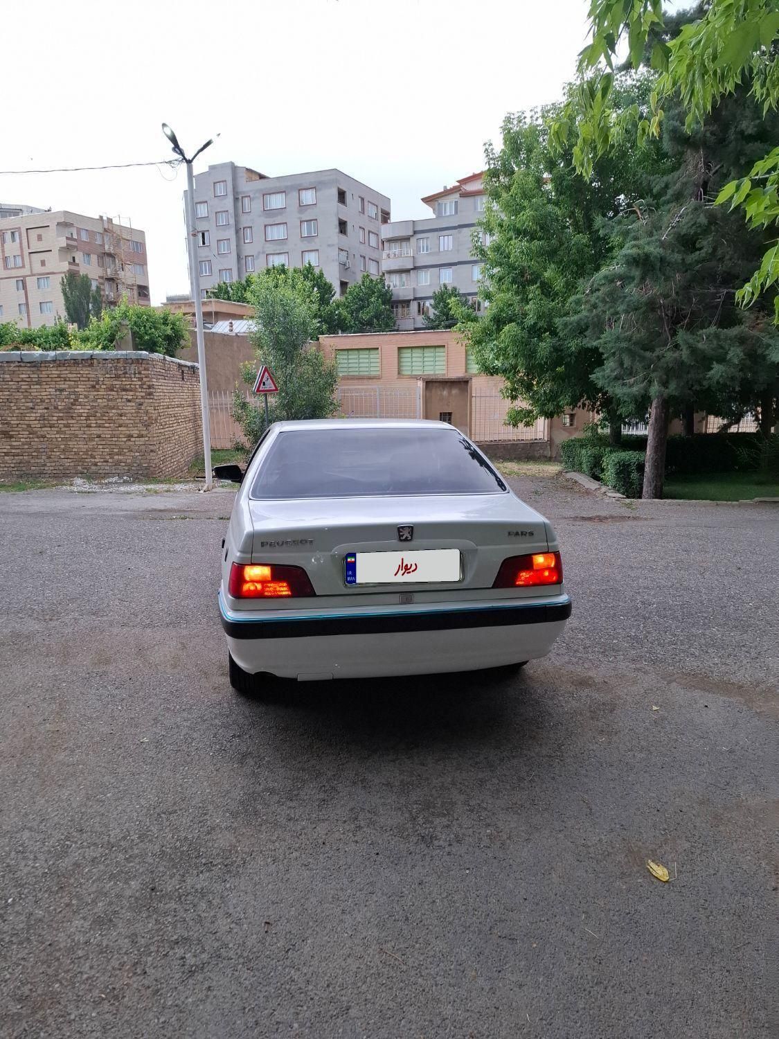 پژو پارس دوگانه سوز - 1388