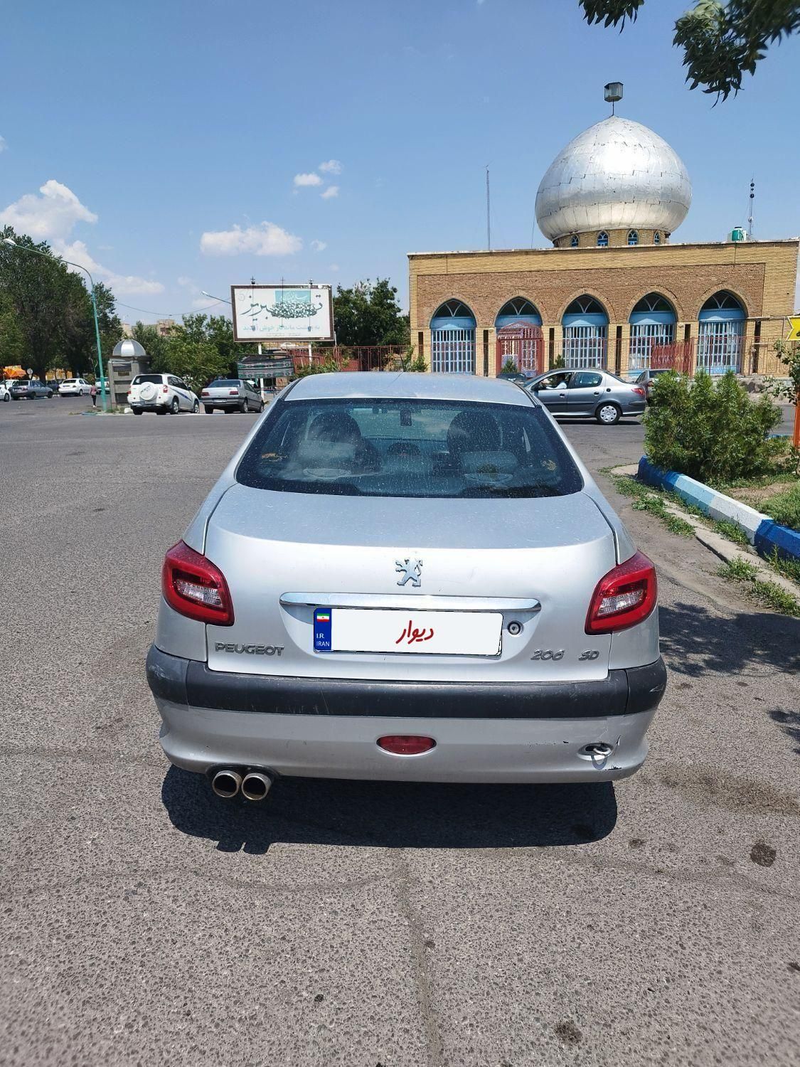 پژو ۲۰۶ صندوق دار v20 - 1388