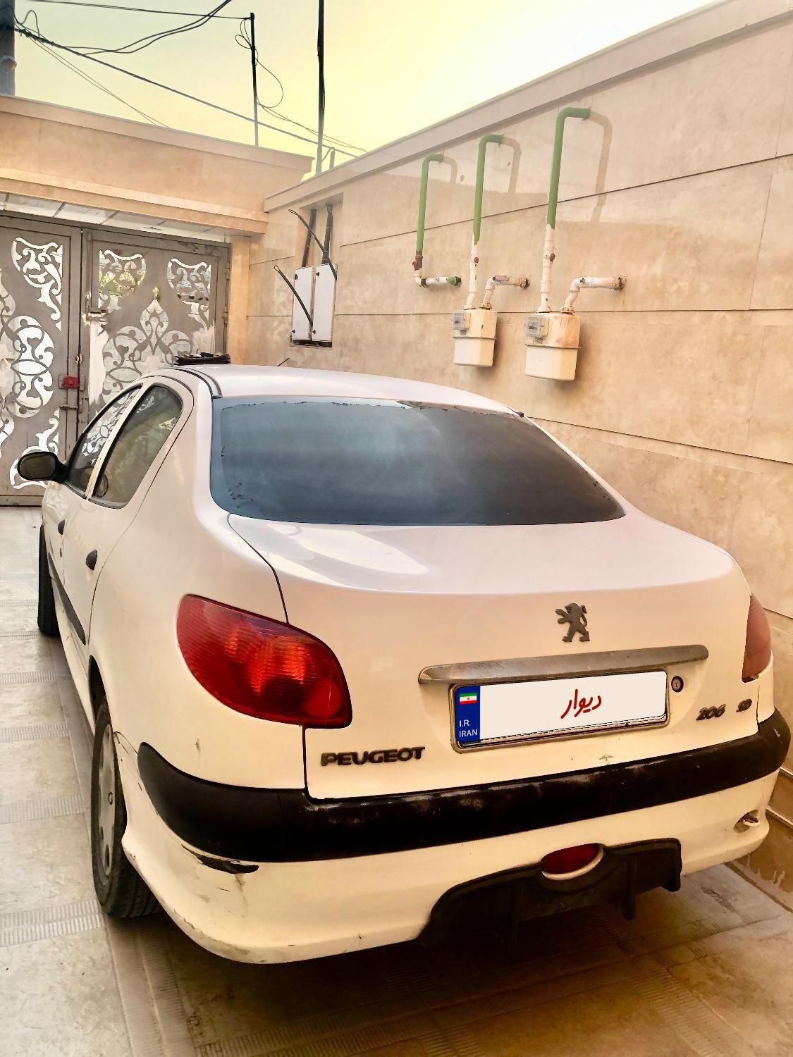 پژو ۲۰۶ صندوق دار v1 - 1388