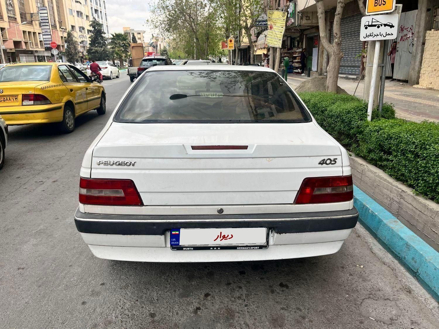 پژو 405 SLX دوگانه سوز XU7 - 1390