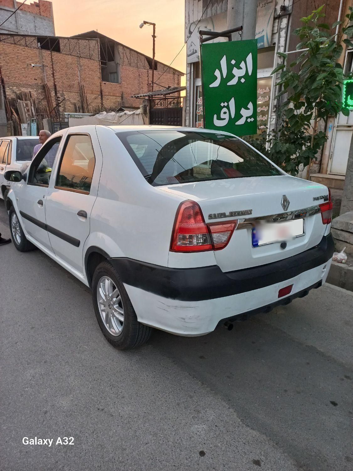 رنو پارس تندر گیربکس JHQ + مولتی مدیا - 1394
