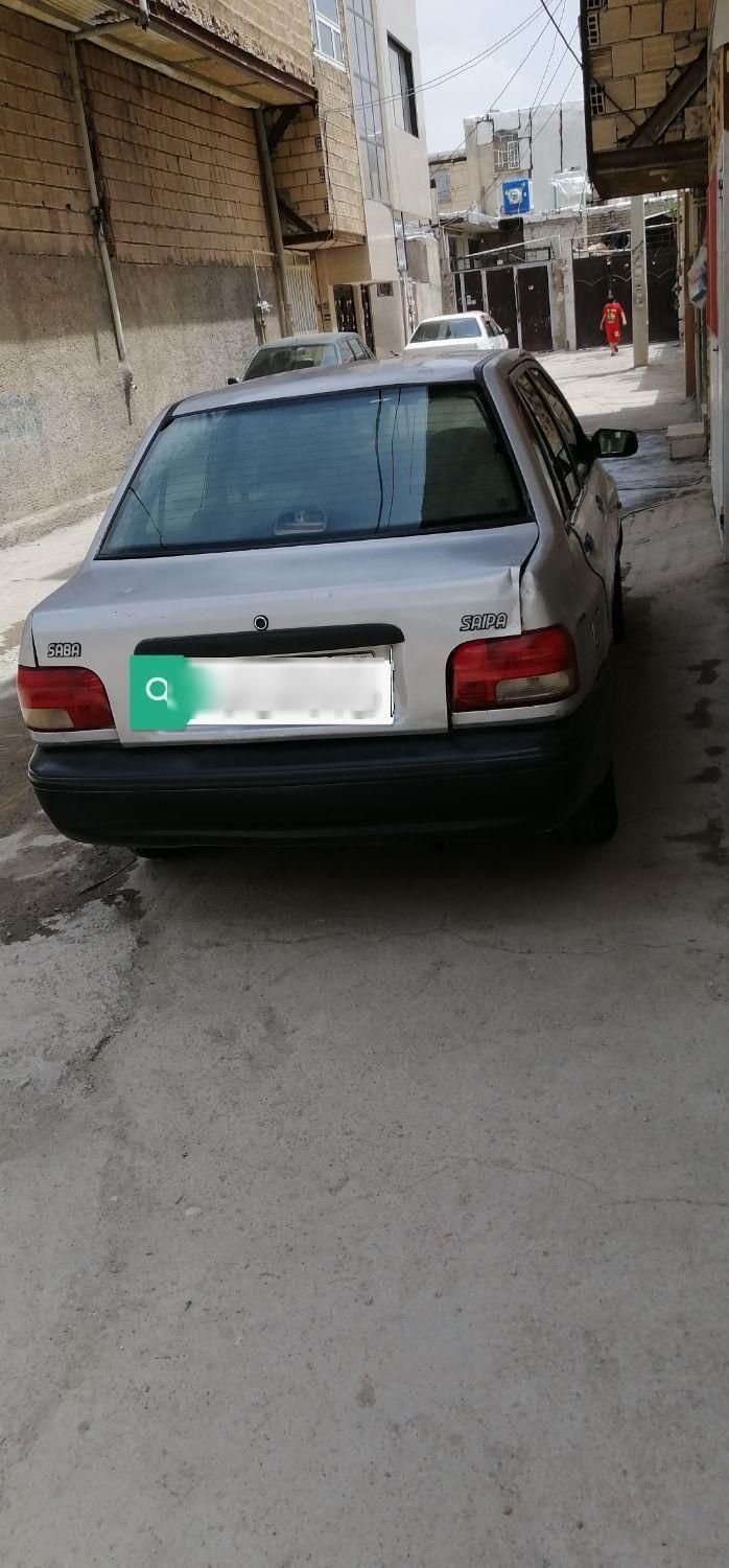 پراید صبا بنزینی - 1386