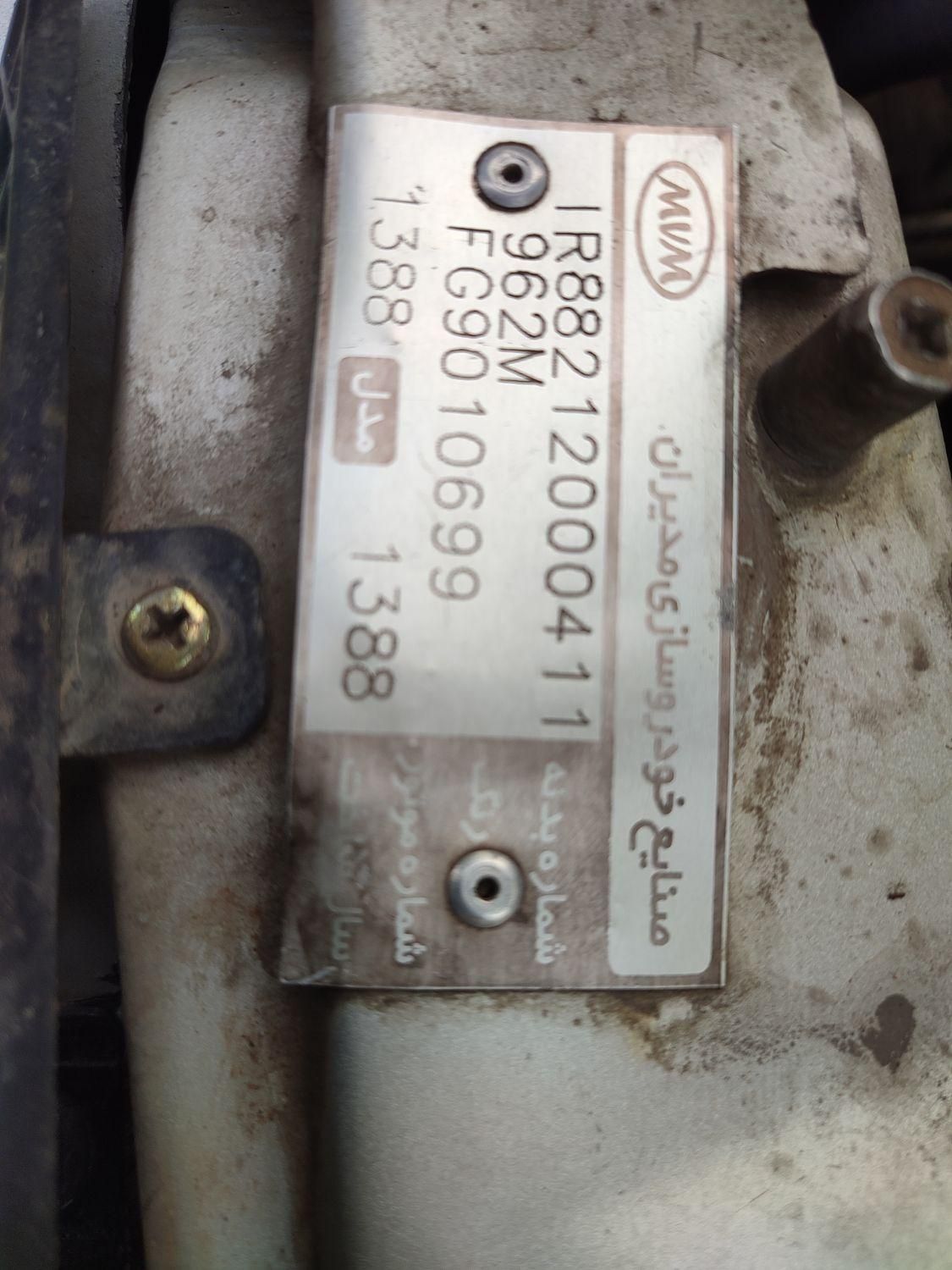 ام وی ام 110 چهار سیلندر دنده ای - 1388