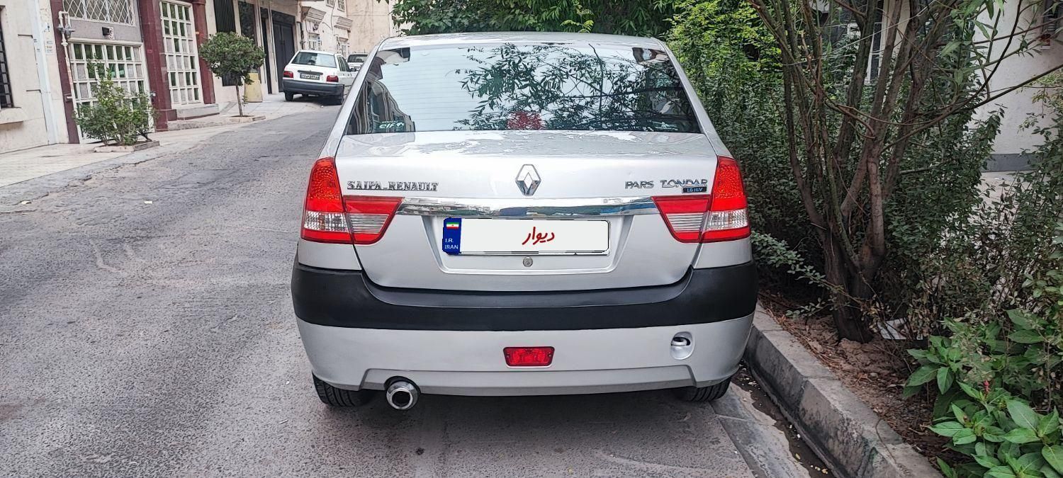 رنو پارس تندر گیربکس JHQ + مولتی مدیا - 1393