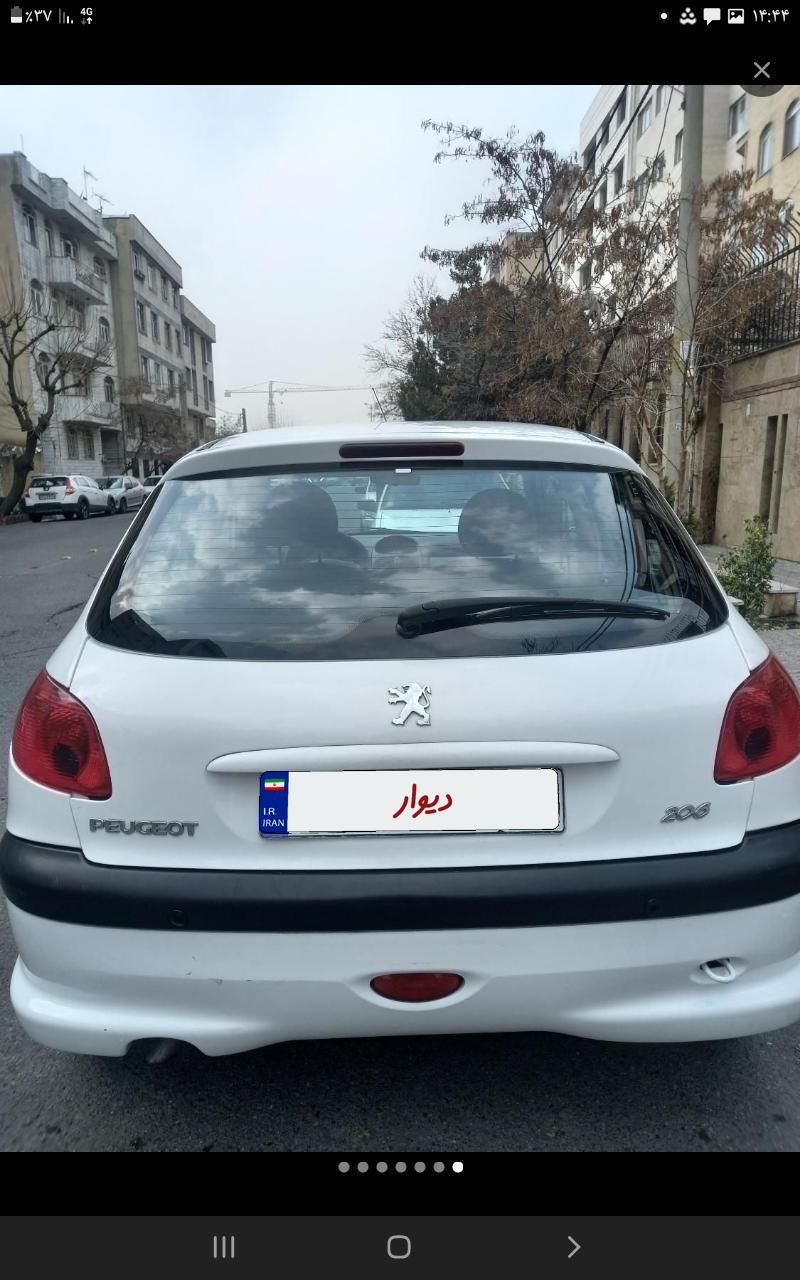 پژو 206 تیپ 2 - 1398