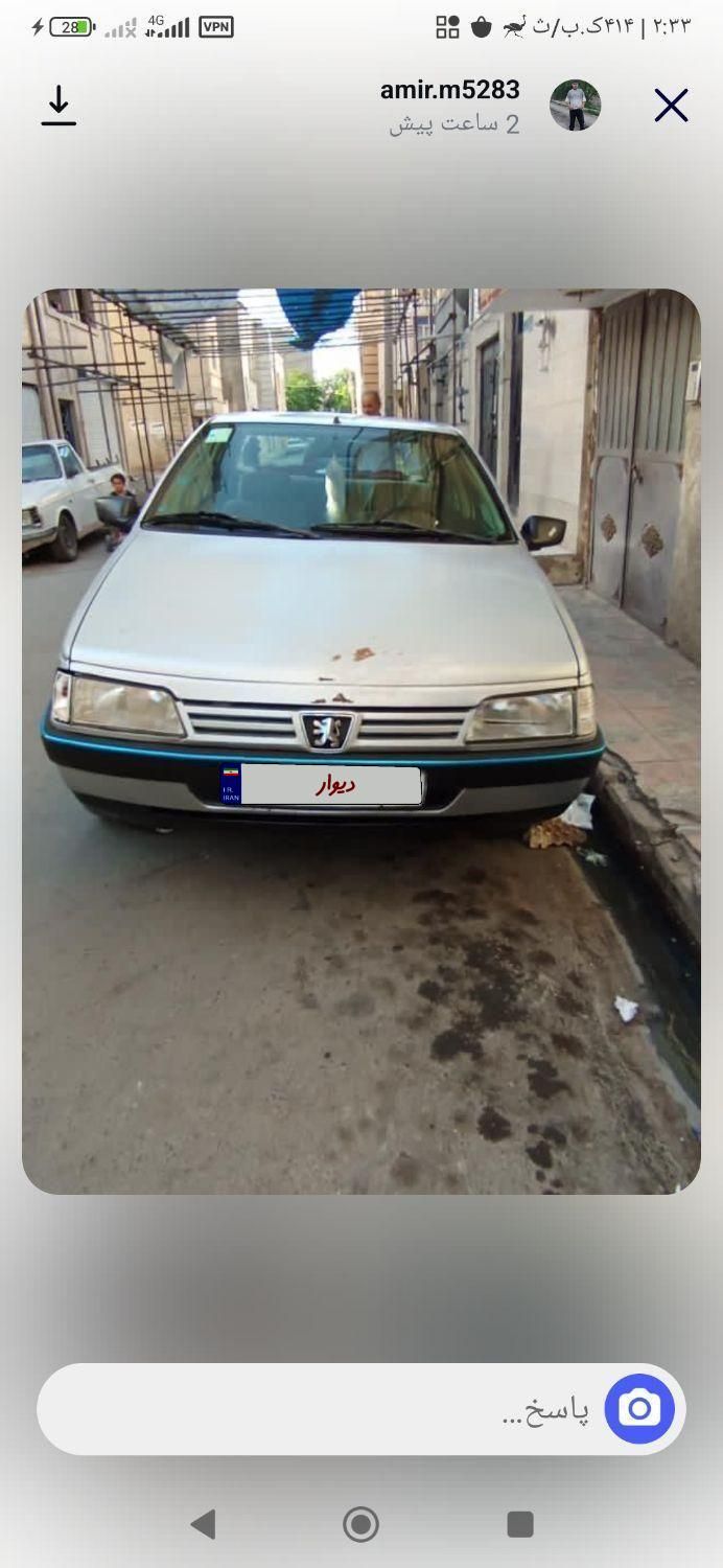 پژو 405 GLX - 1387