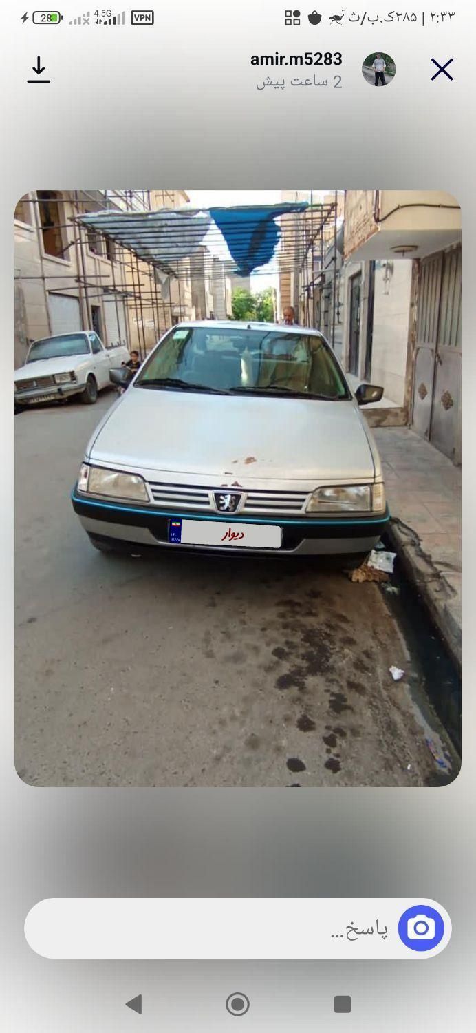 پژو 405 GLX - 1387